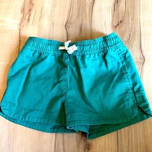Crew cuts size 6 shorts green